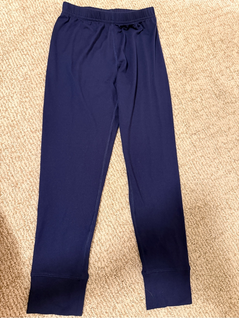 Lands' End Navy Active Jogger Pants for Kids
